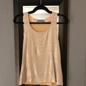 Alice + Olivia Sequin Tank